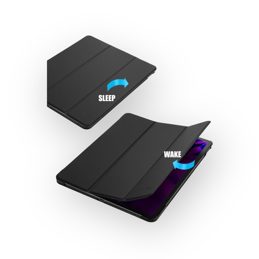 new ProCase  Smart Case Cover  Slim Stand iPad Pro 12.9  Gen 3 4 5 6  Black